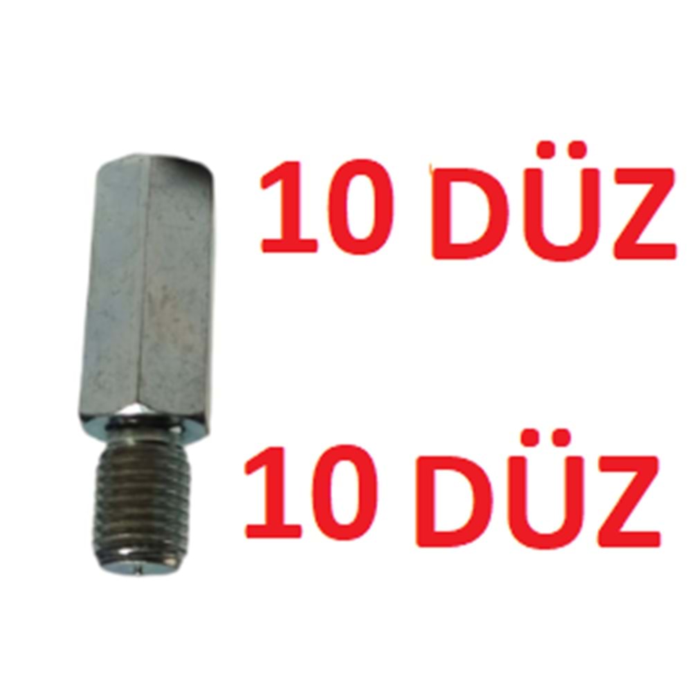 AYNA UZATMASI alt 10 DÜZ -üst 10 DÜZ