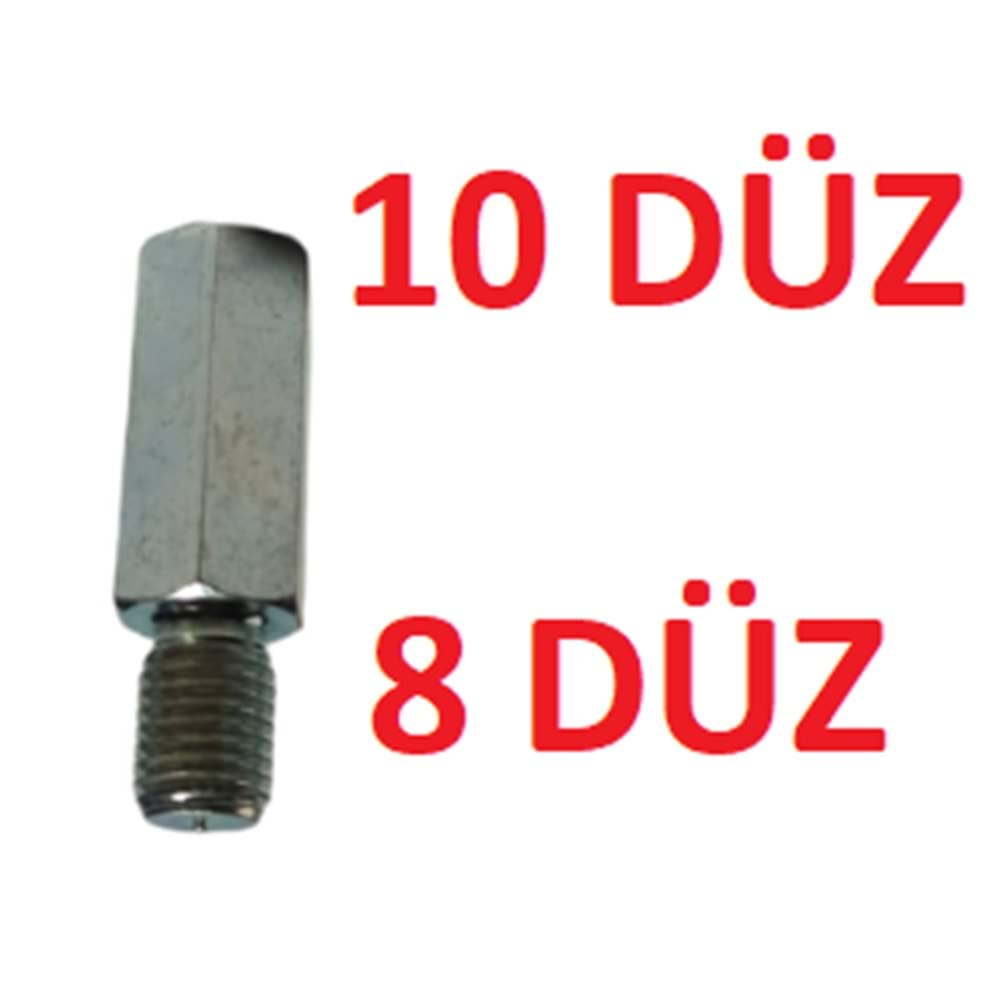 AYNA UZATMASI alt 8 DÜZ -üst 10 DÜZ