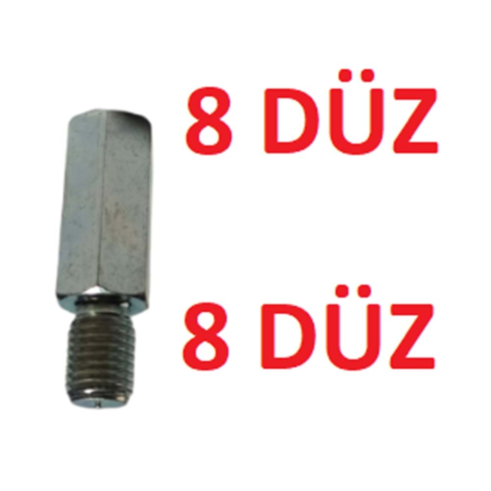 AYNA UZATMASI alt 8 DÜZ- üst 8 DÜZ