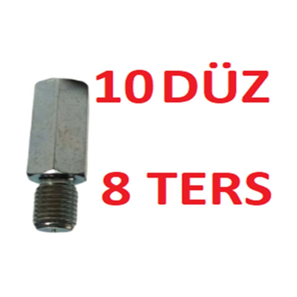 AYNA UZATMASI alt 8 TERS -üst 10 DÜZ