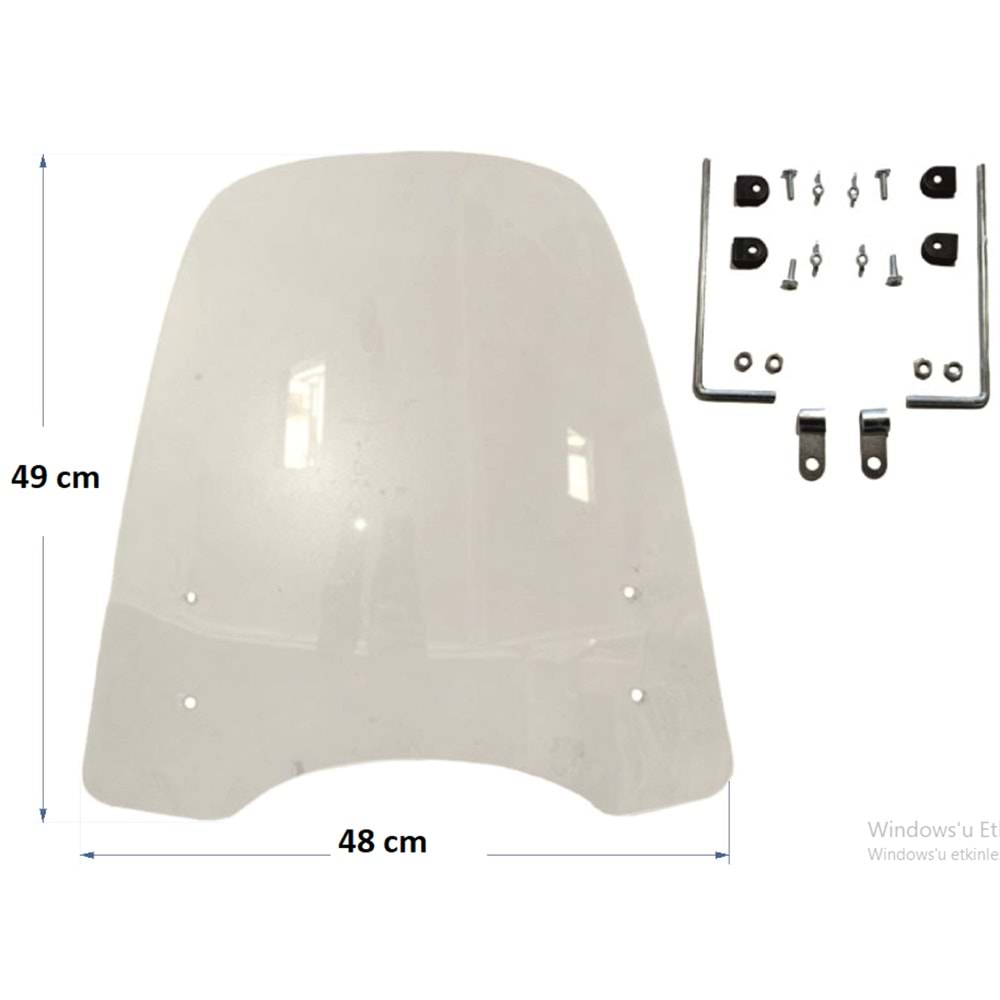 SİPERLİK ithal tip fitilsiz H. ACTİVA S SCOOTER 49x48 özel