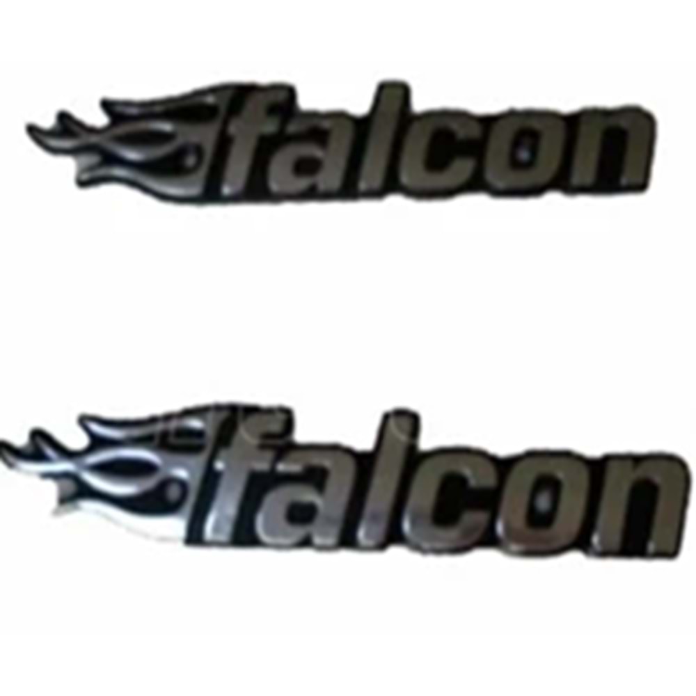 DEPO YAZISI TAKIM FALCON siyah