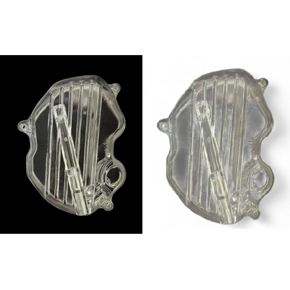 KÜLBÜTÖR KAPAĞI şeffaf CG