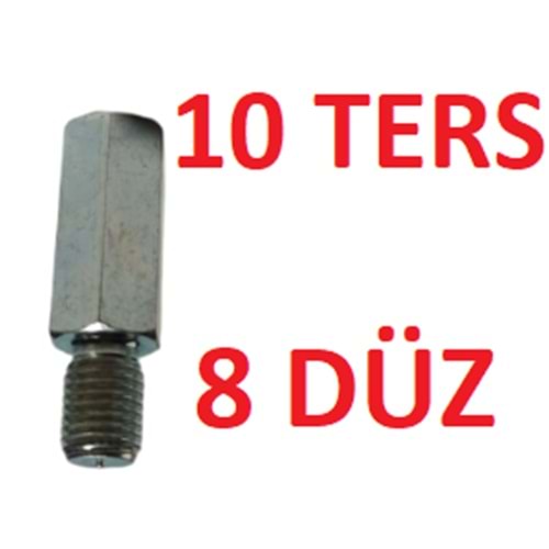 AYNA UZATMASI alt 8 DÜZ -üst 10 TERS