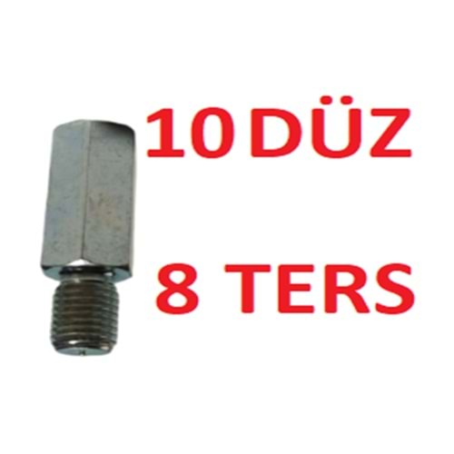 AYNA UZATMASI alt 8 TERS -üst 10 DÜZ