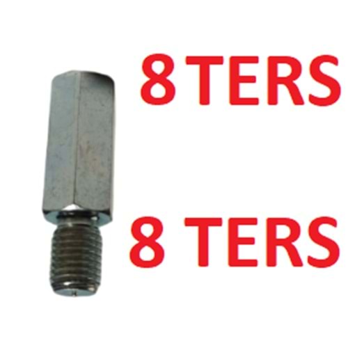 AYNA UZATMASI alt 8 TERS - üst 8 TERS