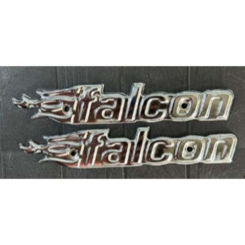 DEPO YAZISI TAKIM FALCON nikel