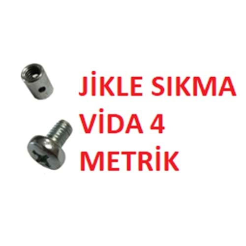JİKLE SIKMA 4mm