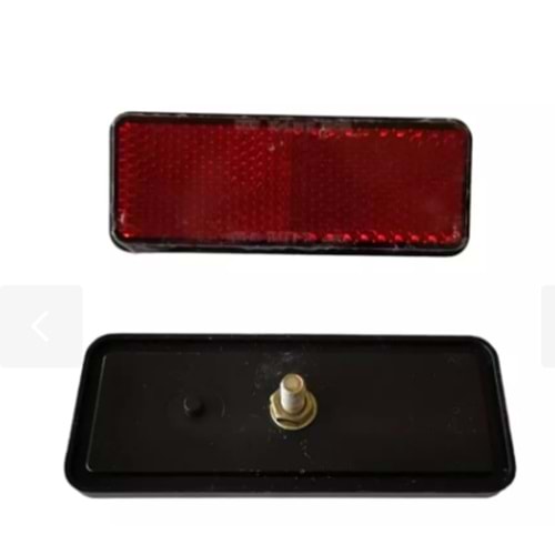 DİKDÖRTGEN REFLEKTÖR kırmızı 5mm ADET