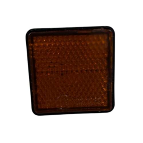 KARE REFLEKTÖR sarı 6mm ADET